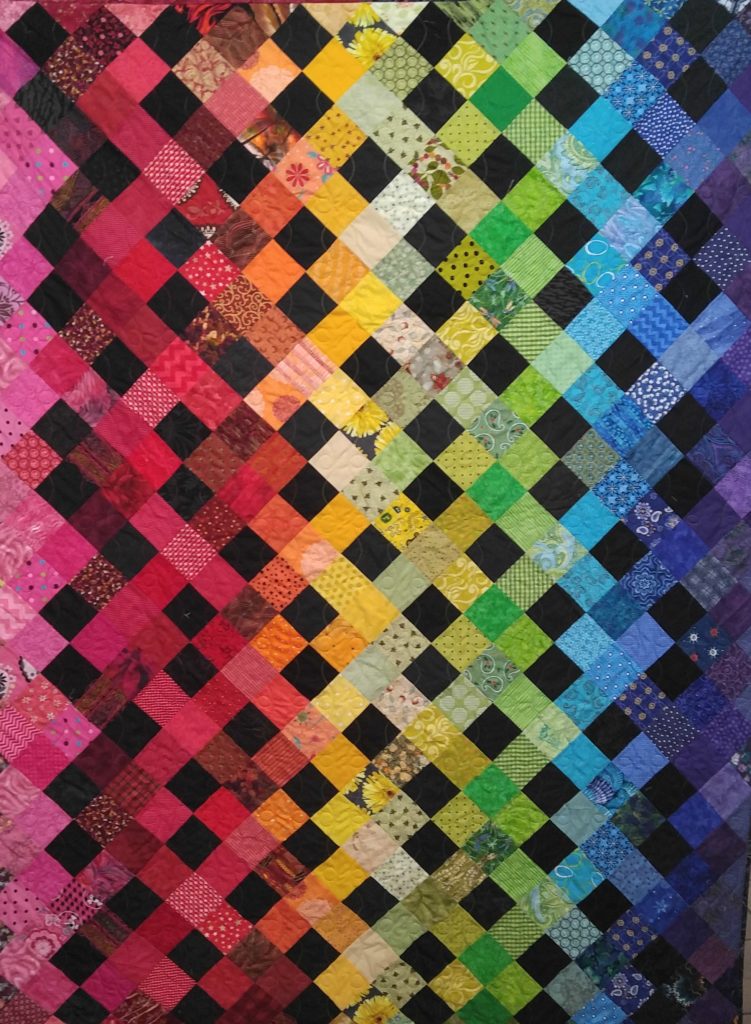 Rainbow Drops Quilt